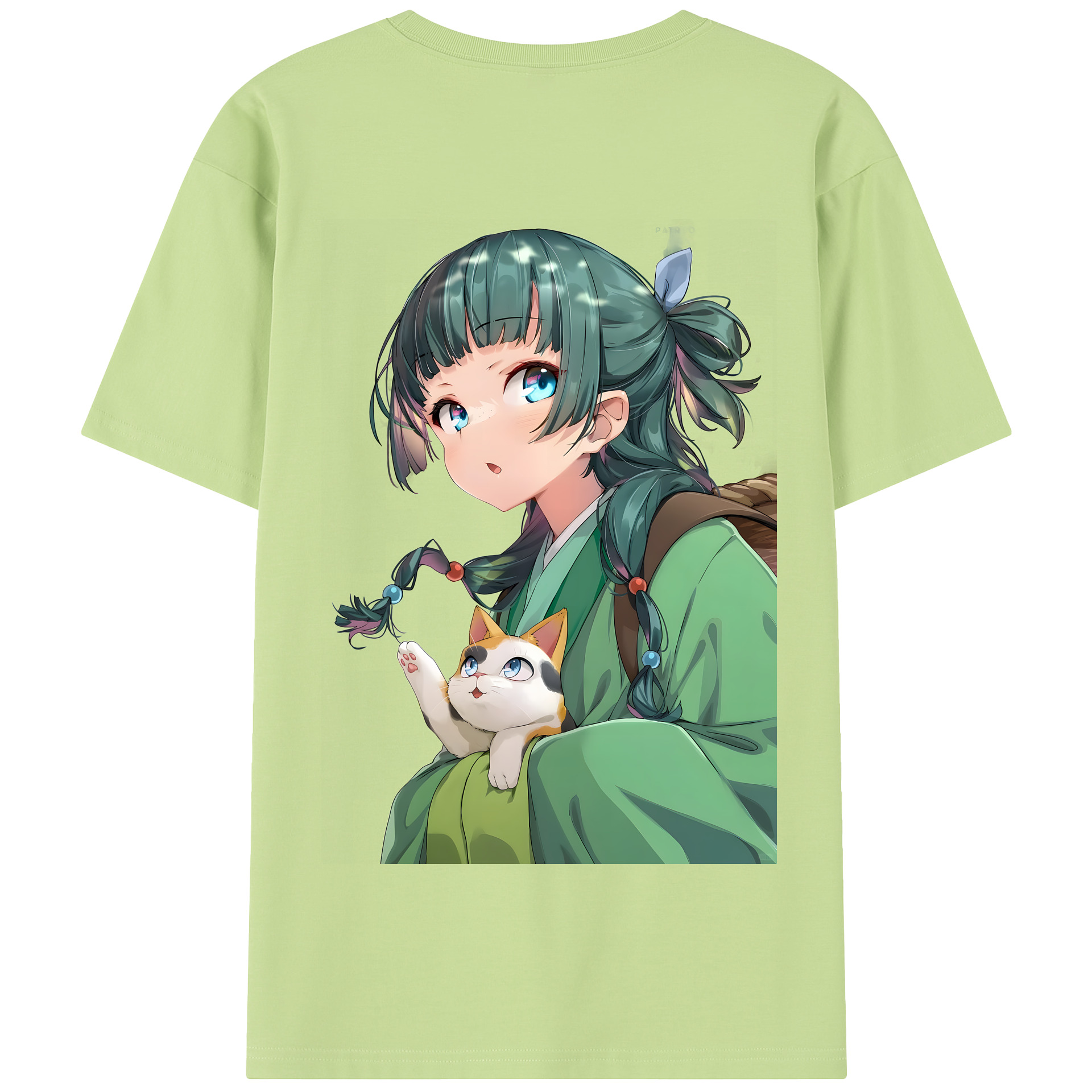 （画像用） 薬屋のひとりごと The Apothecary Diaries 綿100％半袖Tシャツ（背面プリント）